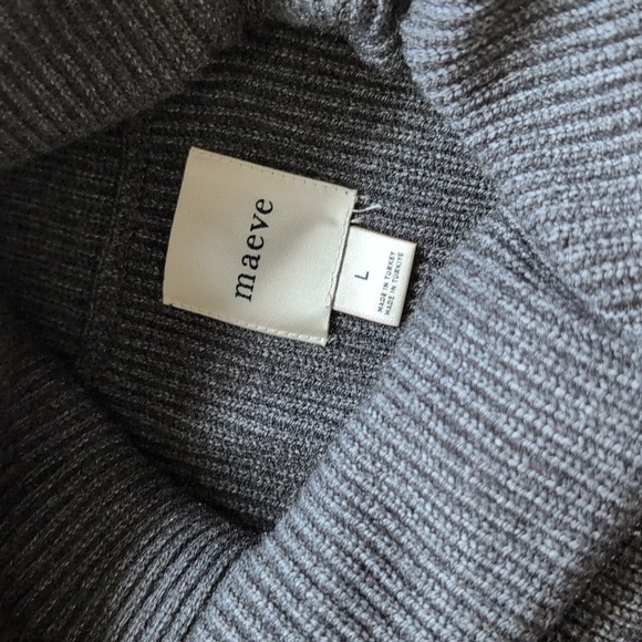 Anthropologie Maeve Mock-Neck Muscle Sweater Vest - Picture 8 of 11